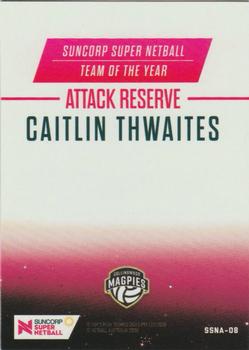 2018 Tap 'N' Play Suncorp Super Netball - Team of the Year #SSNA-08 Caitlin Thwaites Back